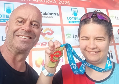 Alba, campeona de España de acuatlón en Calahorra