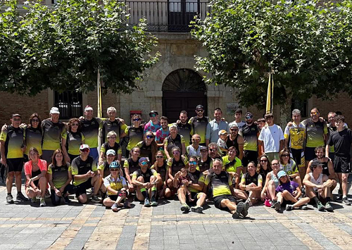 Equipo de Carrión Multisport durante el reto Non-Stop por Ángela